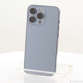 (中古)Apple iPhone13 Pro 1TB シエラブルー MLV73J/A SIMフリー(368-ud)