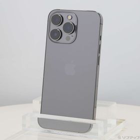 (中古)Apple iPhone13 Pro 256GB グラファイト NLUN3J/A SIMフリー(198-ud)