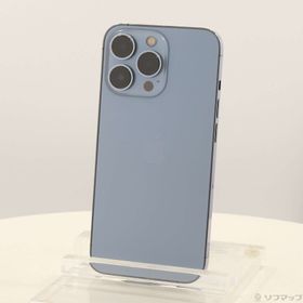 (中古)Apple iPhone13 Pro 128GB シエラブルー MLUK3J/A SIMフリー(262-ud)