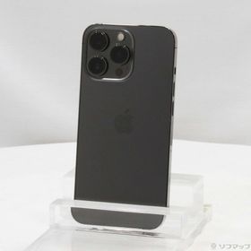 (中古)Apple iPhone13 Pro 256GB グラファイト MLUN3J/A SIMフリー(295-ud)