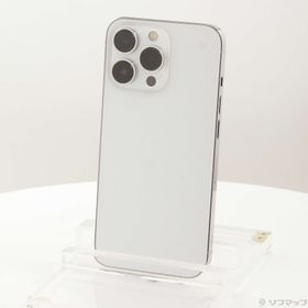 (中古)Apple iPhone13 Pro 256GB シルバー MLUP3J/A SIMフリー(377-ud)