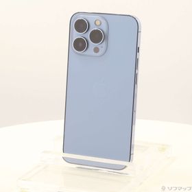 (中古)Apple iPhone13 Pro 256GB シエラブルー MLUU3J/A SIMフリー(377-ud)