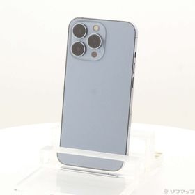 (中古)Apple iPhone13 Pro 512GB シエラブルー MLV03J/A SIMフリー(377-ud)