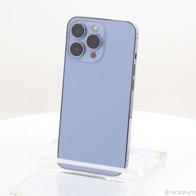 (中古)Apple iPhone13 Pro 512GB シエラブルー MLV03J/A SIMフリー(377-ud)