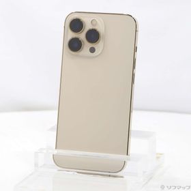 (中古)Apple iPhone13 Pro 512GB ゴールド MLUY3J/A SIMフリー(368-ud)