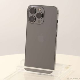 (中古)Apple iPhone13 Pro 256GB グラファイト MLUN3J/A SIMフリー(196-ud)