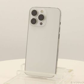 (中古)Apple iPhone13 Pro 256GB シルバー MLUP3J/A SIMフリー(297-ud)