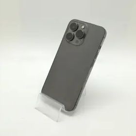 【中古】Apple docomo 【SIMフリー】 iPhone 13 Pro 128GB グラファイト MLUE3J/A【静岡】保証期間１ヶ月【ランクB】