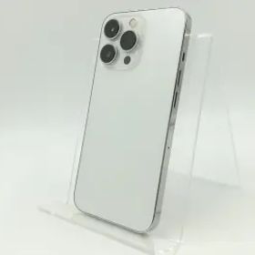 【中古】Apple au 【SIMフリー】 iPhone 13 Pro 128GB シルバー MLUF3J/A【千葉】保証期間１ヶ月【ランクC】