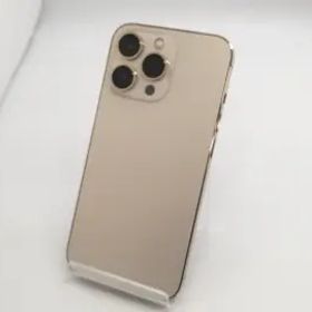 【中古】Apple docomo 【SIMフリー】 iPhone 13 Pro 128GB ゴールド MLUH3J/A【広島本通】保証期間１ヶ月【ランクC】