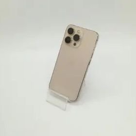 【中古】Apple docomo 【SIMフリー】 iPhone 13 Pro 128GB ゴールド MLUH3J/A【静岡】保証期間１ヶ月【ランクB】