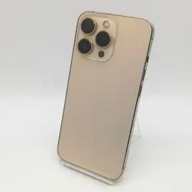 【中古】Apple SoftBank 【SIMフリー】 iPhone 13 Pro 128GB ゴールド MLUH3J/A【鹿児島中町】保証期間１ヶ月【ランクC】