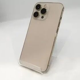 【中古】Apple SoftBank 【SIMフリー】 iPhone 13 Pro 128GB ゴールド MLUH3J/A【浜松駅前】保証期間１ヶ月【ランクC】
