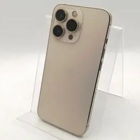 【中古】Apple au 【SIMフリー】 iPhone 13 Pro 128GB ゴールド MLUH3J/A【千葉】保証期間１週間【ランクC】