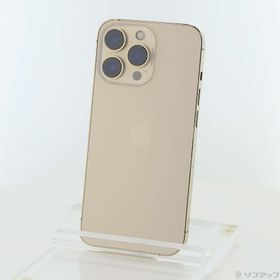 (中古)Apple iPhone13 Pro 128GB ゴールド MLUH3J/A SIMフリー(276-ud)