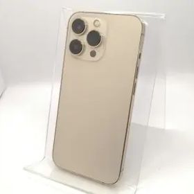 【中古】Apple au 【SIMフリー】 iPhone 13 Pro 128GB ゴールド MLUH3J/A【大須2】保証期間１ヶ月【ランクC】