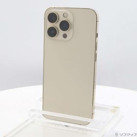 (中古)Apple iPhone13 Pro 128GB ゴールド MLUH3J/A SIMフリー(305-ud)