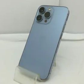 【中古】Apple au 【SIMフリー】 iPhone 13 Pro 128GB シエラブルー MLUK3J/A【川崎】保証期間１ヶ月【ランクA】