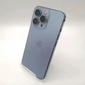 【中古】Apple SoftBank 【SIMフリー】 iPhone 13 Pro 128GB シエラブルー MLUK3J/A【スマーク伊勢崎】保証期間１週間【ランクC】