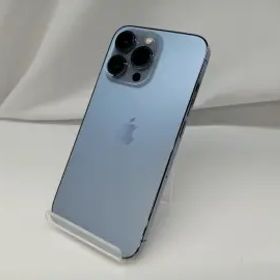 【中古】Apple SoftBank 【SIMフリー】 iPhone 13 Pro 128GB シエラブルー MLUK3J/A【札幌】保証期間１ヶ月【ランクB】