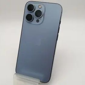 【中古】Apple docomo 【SIMフリー】 iPhone 13 Pro 128GB シエラブルー MLUK3J/A【大須2】保証期間１ヶ月【ランクC】