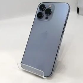 【中古】Apple SoftBank 【SIMフリー】 iPhone 13 Pro 128GB シエラブルー MLUK3J/A【浜松駅前】保証期間１ヶ月【ランクC】