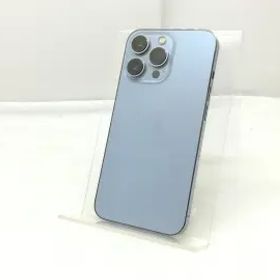 【中古】Apple au 【SIMフリー】 iPhone 13 Pro 128GB シエラブルー MLUK3J/A【川崎】保証期間１ヶ月【ランクC】