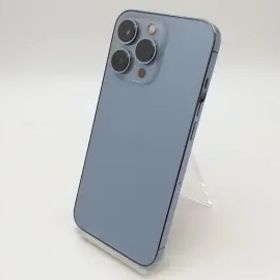 【中古】Apple docomo 【SIMフリー】 iPhone 13 Pro 128GB シエラブルー MLUK3J/A【鹿児島中町】保証期間１ヶ月【ランクC】