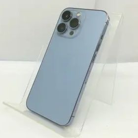 【中古】Apple 国内版 【SIMフリー】 iPhone 13 Pro 128GB シエラブルー MLUK3J/A【川崎】保証期間１週間【ランクC】