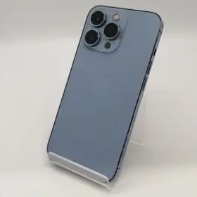 【中古】Apple docomo 【SIMフリー】 iPhone 13 Pro 128GB シエラブルー MLUK3J/A【広島本通】保証期間１ヶ月【ランクC】
