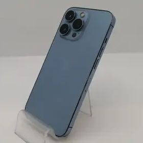 【中古】Apple docomo 【SIMフリー】 iPhone 13 Pro 128GB シエラブルー MLUK3J/A【新宿東口】保証期間１ヶ月【ランクC】