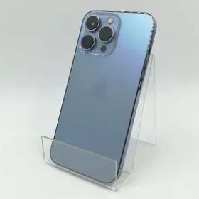 【中古】Apple au 【SIMフリー】 iPhone 13 Pro 128GB シエラブルー MLUK3J/A【千葉】保証期間１ヶ月【ランクB】