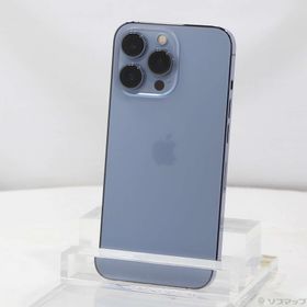 (中古)Apple iPhone13 Pro 128GB シエラブルー MLUK3J/A SIMフリー(262-ud)