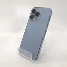 【中古】Apple au 【SIMフリー】 iPhone 13 Pro 128GB シエラブルー MLUK3J/A【高崎モントレー】保証期間１ヶ月【ランクC】