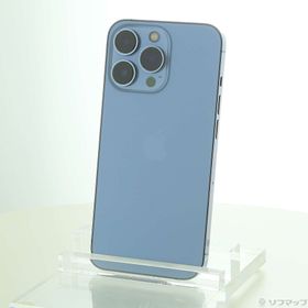 (中古)Apple iPhone13 Pro 128GB シエラブルー MLUK3J/A SIMフリー(371-ud)