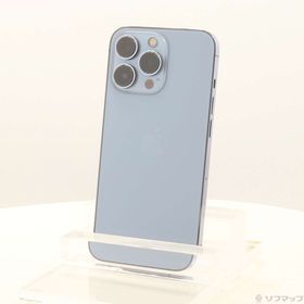 (中古)Apple iPhone13 Pro 128GB シエラブルー MLUK3J/A SIMフリー(295-ud)