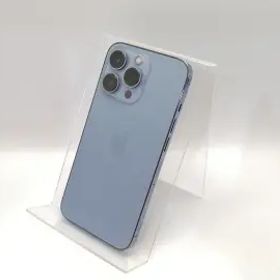 【中古】Apple au 【SIMフリー】 iPhone 13 Pro 128GB シエラブルー MLUK3J/A【高崎モントレー】保証期間１ヶ月【ランクC】
