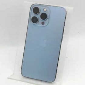 【中古】Apple SoftBank 【SIMフリー】 iPhone 13 Pro 128GB シエラブルー MLUK3J/A【中野】保証期間１ヶ月【ランクB】
