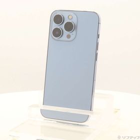 (中古)Apple iPhone13 Pro 128GB シエラブルー MLUK3J/A SIMフリー(371-ud)
