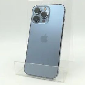 【中古】Apple docomo 【SIMフリー】 iPhone 13 Pro 128GB シエラブルー MLUK3J/A【千葉】保証期間１ヶ月【ランクC】