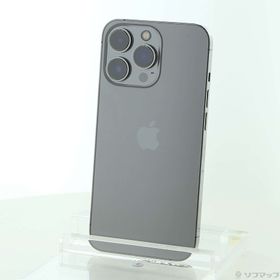 (中古)Apple iPhone13 Pro 256GB グラファイト MLUN3J/A SIMフリー(368-ud)