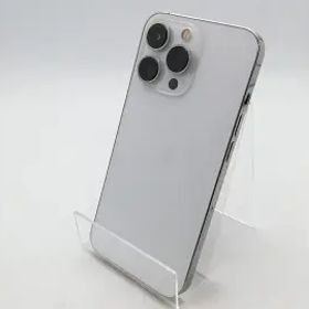 【中古】Apple SoftBank 【SIMフリー】 iPhone 13 Pro 256GB シルバー MLUP3J/A【柏】保証期間１ヶ月【ランクA】