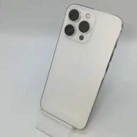 【中古】Apple docomo 【SIMフリー】 iPhone 13 Pro 256GB シルバー MLUP3J/A【京都】保証期間１ヶ月【ランクC】