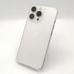 【中古】Apple SoftBank 【SIMフリー】 iPhone 13 Pro 256GB シルバー MLUP3J/A【広島本通】保証期間１ヶ月【ランクC】