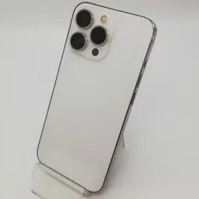 【中古】Apple docomo 【SIMフリー】 iPhone 13 Pro 256GB シルバー MLUP3J/A【アリオ倉敷】保証期間１ヶ月【ランクB】