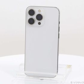 (中古)Apple iPhone13 Pro 256GB シルバー MLUP3J/A SIMフリー(371-ud)