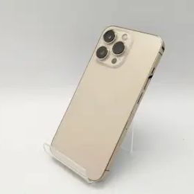 【中古】Apple docomo 【SIMフリー】 iPhone 13 Pro 256GB ゴールド MLUQ3J/A【広島本通】保証期間１ヶ月【ランクC】