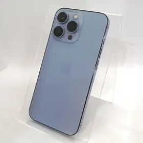 【中古】Apple 国内版 【SIMフリー】 iPhone 13 Pro 256GB シエラブルー MLUU3J/A【高崎モントレー】保証期間１ヶ月【ランクB】