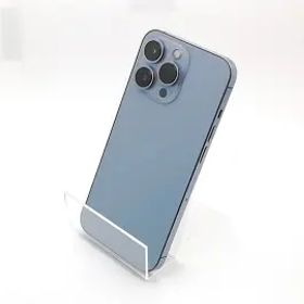 【中古】Apple 国内版 【SIMフリー】 iPhone 13 Pro 256GB シエラブルー MLUU3J/A【秋葉3号】保証期間１ヶ月【ランクB】