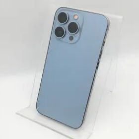 【中古】Apple au 【SIMフリー】 iPhone 13 Pro 256GB シエラブルー MLUU3J/A【池袋東口】保証期間１ヶ月【ランクC】